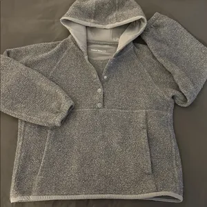 Outdoor Voices MegaFleece Snap Up Hoodie Sz S thumbnail 8