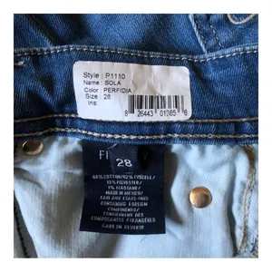 Fidelity Denim Sola Mid Rise Step Hem Ankle Jeans Perfidia Wash NWT Size 28 thumbnail 11