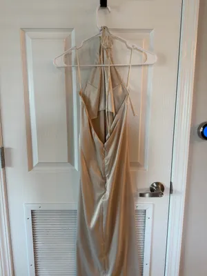 Altar'd State Champagne Maxi Dress thumbnail 2