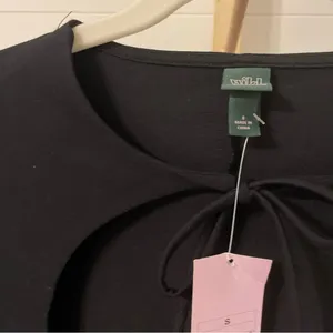 Wild Fable Black Mini Shift‎ Dress Sustainable Style Small thumbnail 3