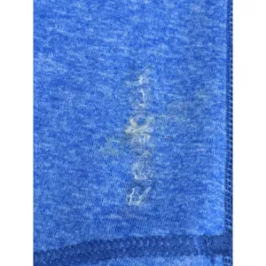 Reebok Womens Quarter Zip Pullover Blue Heathered Athletic Training Top Size‎ S thumbnail 4