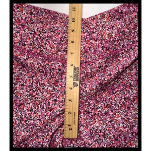 Sage‎ Collective Biker Shorts Womens Medium Pink Floral High Rise Athletic Yoga thumbnail 6