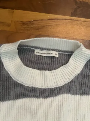 Moon & Maddison Striped sweater oversized thumbnail 2