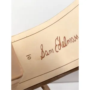 Sam Edelman Sandals Womens Size 10 Tan Suede Ankle Strap Block Heel‎ thumbnail 7