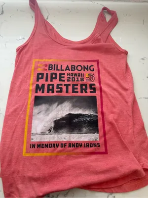Billabong Coral Pipe Masters Graphic Tank Top thumbnail 1