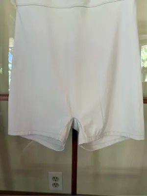 White Fox Divine Playsuit Logo Romper White Size Large Active Lounge Athleisure thumbnail 7