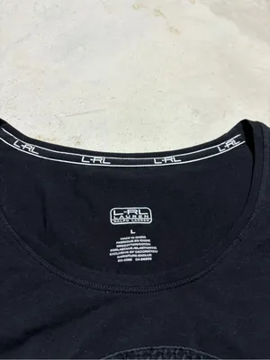 Lauren Ralph Lauren LRL Black Long Sleeve Logo Tee large thumbnail 5
