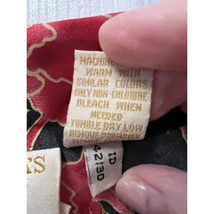 VS victorias Secret Gold Label Vintage Floral Button Down LS‎ Sleep Shirt SZ M thumbnail 6