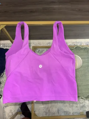 Purple Lululemon Align Tank Top Size: 2 Condition: Perfect condition Original price: $68 thumbnail 2