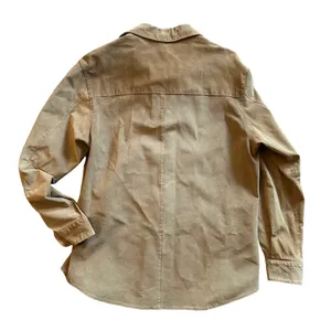 genuine suede oversized shirt jacket thumbnail 2