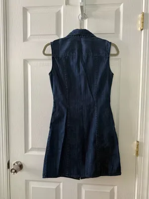Banana Republic Mini Denim Dress thumbnail 9