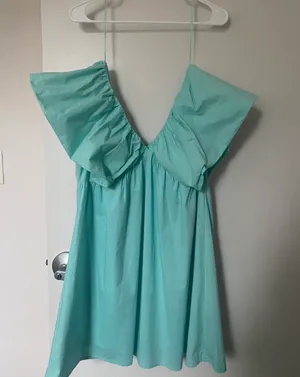 day + moon NWT Puff Sleeve Dress thumbnail 2