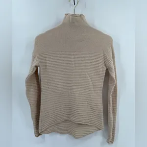 360‎ Cashmere Audra Graduating Stripe Texture Funnel Neck Sweater size xs thumbnail 2
