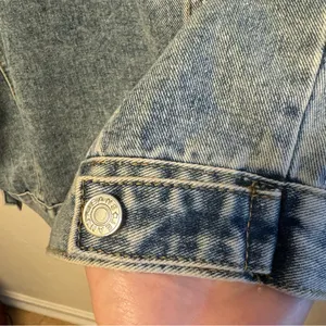 Pearl Studded Denim Jacket Blue Size L thumbnail 12