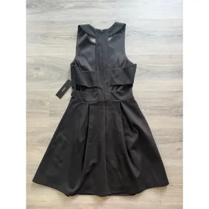 Lulus Womens Dress XS Black Fit & Flare Mini Party cocktail Formal Sleeveless thumbnail 5