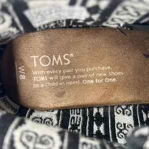 Tom’s black microsuede wedge ankle bootie size 8 thumbnail 6