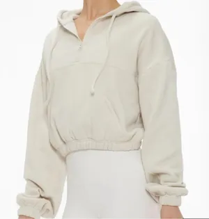 ALO size S cropped bone sweater thumbnail 2