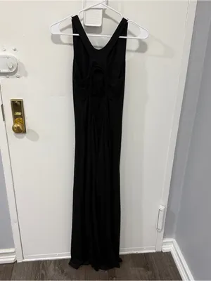 Halara Black High Neck Keyhole Back Jumpsuit thumbnail 2