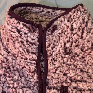 PINK Victoria’s Secret Cozy Sherpa Zip Jacket M thumbnail 5