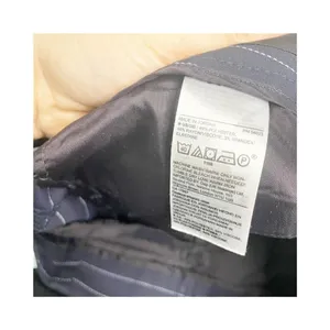 Banana Republic‎ Logan Crop Navy Blue Pinstripe Pants Trousers Size 0P Straight thumbnail 6