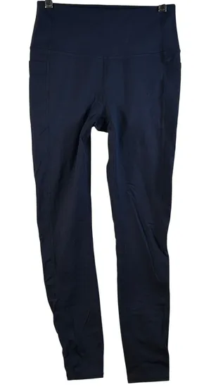 Skechers Los Angeles Womens‎ Navy Blue High Waisted Pocket Leggings Size S thumbnail 1