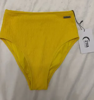 Zyia Yellow Active Bikini Bottom thumbnail 1