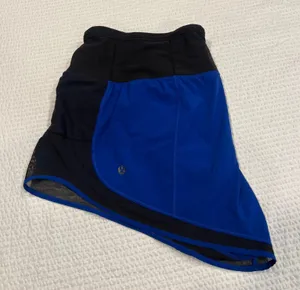 Lululemon Mind Over Miles Short (3.5") Jet Stream / Black 10 women thumbnail 1