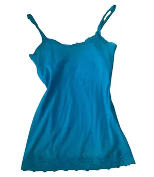 Kirra Vintage Y2k Blue Fairy Laced Tank Top thumbnail 1