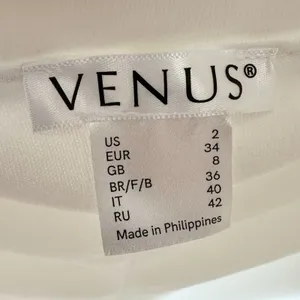 Venus Dress 2 Sm Mini Sleeveless White Crochet Resort Vaca Ready Pullover NWOT thumbnail 2