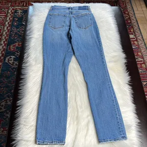 Abercrombie The 90’s Slim Straight Ultra High Rise Jeans thumbnail 6