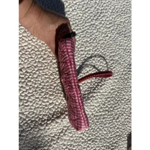 Vera Bradley Pink Gingham Quilted Silk Kiss Lock‎ Wristlet Clutch Bag Pink White thumbnail 3