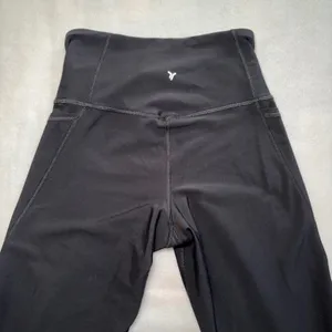 Old Navy Active Powersoft High Rise Slim Boot-Cut Yoga Pants Black Sz. M Pockets thumbnail 8