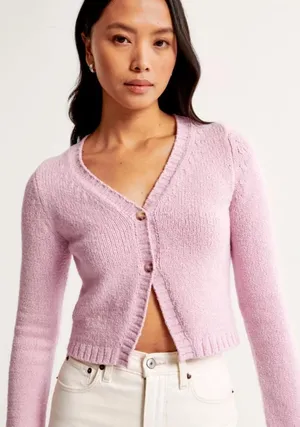 Abercrombie Textural Cardigan thumbnail 1
