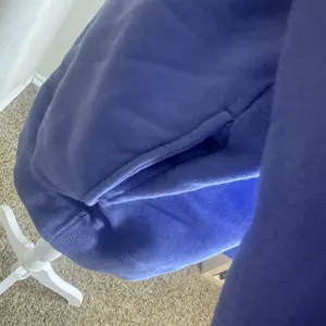 Womens Cuffys Of Cape Cod Full Zip Jacket‎ Periwinkle Blue Newport resortwear L thumbnail 4