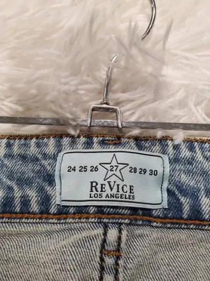 Revice NEW TLC Ocean Ave Low Rise Baggy Jeans in Blue Size 27 thumbnail 8
