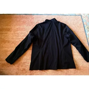 Lady Hagen Black Rain Jacket XXL Lightweight Zip Up Velcro Sleeves thumbnail 12