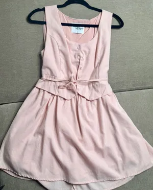Paper Heart Women’s Pink Dress Tie Waist thumbnail 1