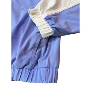 Beyond Yoga Windbreaker Jacket Light Blue and White NEW thumbnail 5