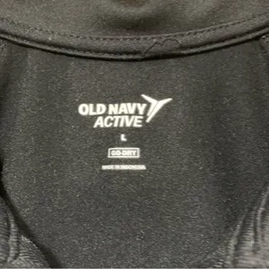 Old Navy Active Women's Go-Dry Black Full Zip Sweater - Size Large thumbnail 3