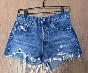 Levi's 501 High-Rise Denim Cut Off Shorts thumbnail 4