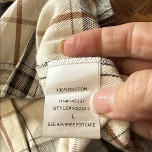 HESPERUS Schoolgirl Academia Plaid Pleated Cotton Flannel Mini Skirt Size Large thumbnail 6