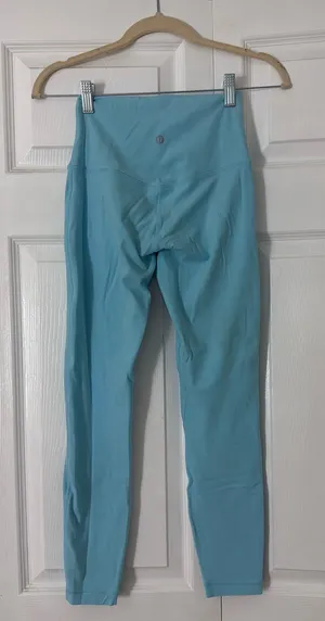 Blue Lululemon Double Lined Align Leggings  thumbnail 2
