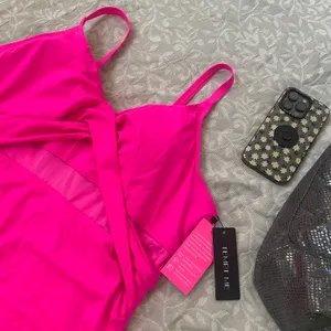 Tempt Me Women One Piece Bathing Suits Tummy Control Swimsuits Cutout Mesh Front Cross Swimwear thumbnail 9