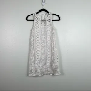 Cupcakes And‎ Cashmere Luca Lace Dress White Sz XS thumbnail 4