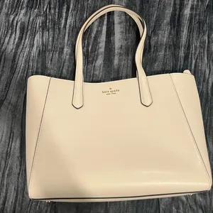 Kate Spade Ivory Tote Bag thumbnail 1