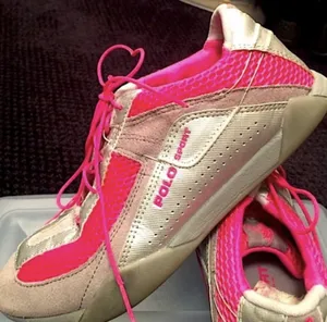 Polo Sport Y2K Vintage Pink Running Gym Shoes by Ralph Lauren thumbnail 3
