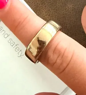 Gold Oura Ring thumbnail 1