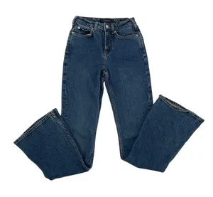 Scotch & Soda Amsterdam Blauw Womens Jeans Flare Leg Blue Size 24/30 Y2K‎ thumbnail 1
