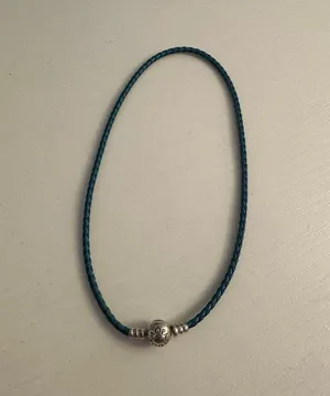 Pandora Blue Wrap bracelet - Leather thumbnail 1