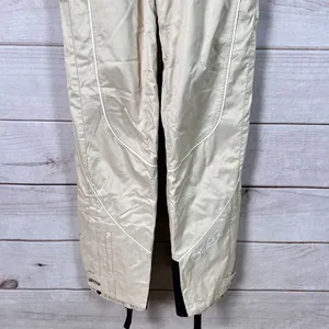 Spyder XT.L Women Ski Bibs Sz 8 Beige Thinsulate Insulation Snow Sports Gorpcore thumbnail 5